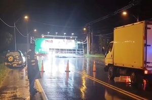 Cartel cayó en plena ruta Luque-San Bernardino •