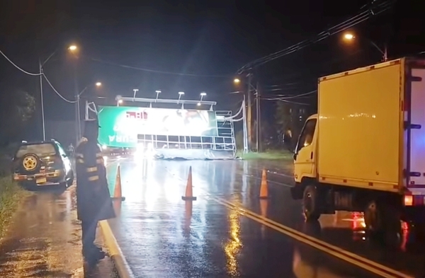 Cartel cayó en plena ruta Luque-San Bernardino •