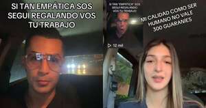 La Nación / “Seguí regalando vos tu trabajo”: guerra por G. 300 entre choferes de plataforma