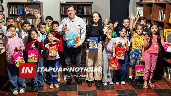 CARMEN DEL PARANÁ PROMUEVE LA LECTURA INFANTIL CON ESPACIOS EDUCATIVOS