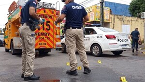 Supuesto asaltante es abatido por la Policía en medio de un intercambio de disparos en Ñemby