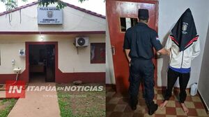 APREHENDEN A HOMBRE POR SUPUESTO HECHO DE VIOLENCIA FAMILIAR EN ENCARNACIÓN