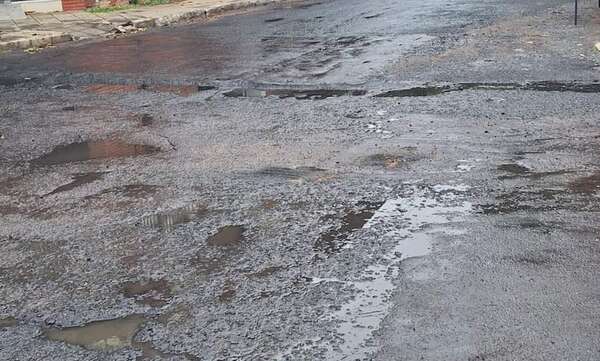 Video: calle destrozada en Asunción - Crónicas Ciudadanas - ABC Color
