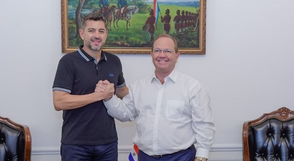 Camilo Pérez visita a Pedro Alliana y reafirma respaldo político en Honor Colorado