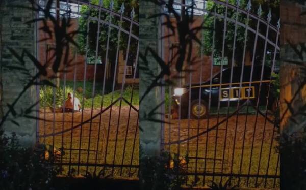 No le vio a karai sentado cállepe y ¡casi lo aplasta!