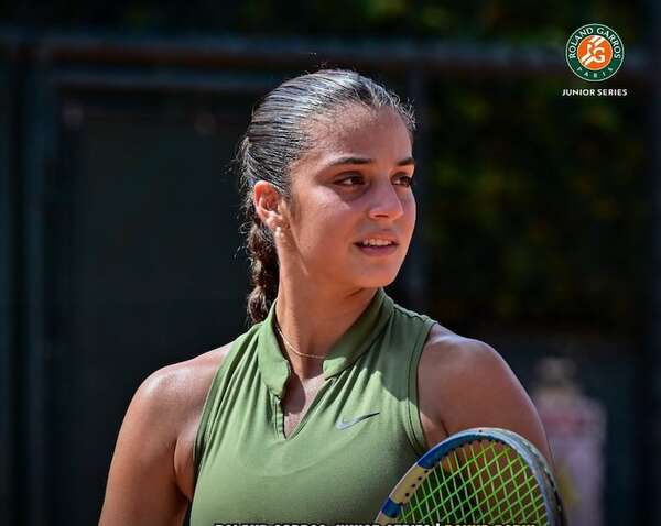 Tenis: Catalina Delmás con gran victoria en el Roland Garros Junior Series 2026 de São Paulo - Polideportivo - ABC Color