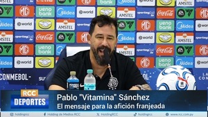 Video: Pablo «Vitamina» Sánchez y sus palabras a la hinchada del Olimpia.
