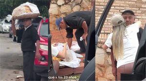 Popular / (VIDEO) ¡Marilina Bogado y Will Fretes dieron alegrón a un humilde chipero!