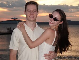 Joshua Duerksen relata un tutorial de maquillaje de su novia y causa furor - Teleshow