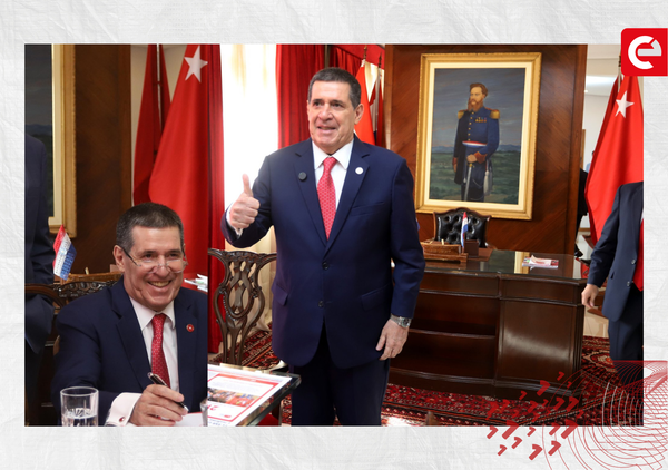 Cartes reaparece en la ANR tras problema de salud y firma convenio con el TSJE en plena carrera hacia las municipales - Canal-E