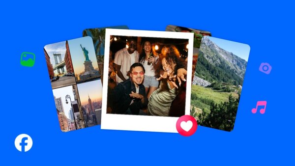 Meta lanza las sugerencias de galería en Facebook para crear montajes y ediciones impulsadas con IA