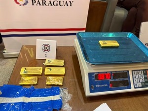 Incautan 27 kilos de oro en el aeropuerto de Luque y apuntan a red de contrabando