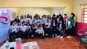 Adolescentes de Yguazú participan en taller sobre proyecto de vida - ADN Digital