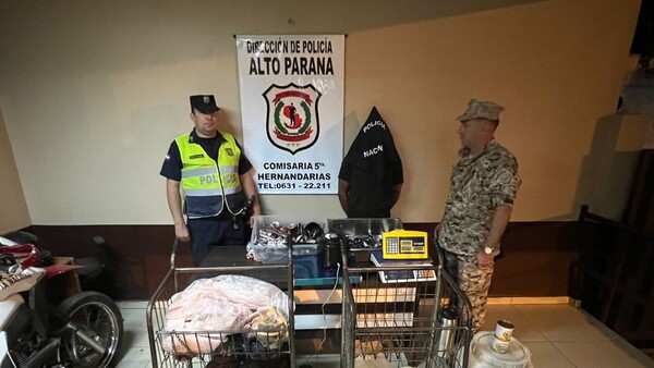 Detienen a sospechoso de robar alimentos del programa Hambre Cero y buscan a su cómplice