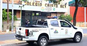 La Nación / Identifican y detienen a la persona que envió amenaza al colegio Cristo Rey