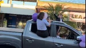 ¡Qué alegría! Peque de 6 años festejó en caravana que le ganó la lucha al cáncer