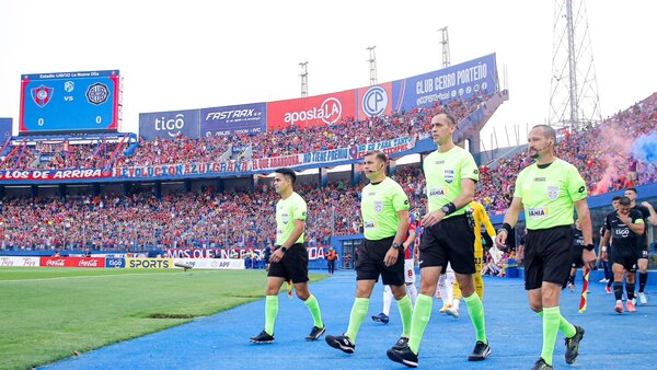 Juan Gabriel Benítez dirigirá el superclásico entre Olimpia y Cerro