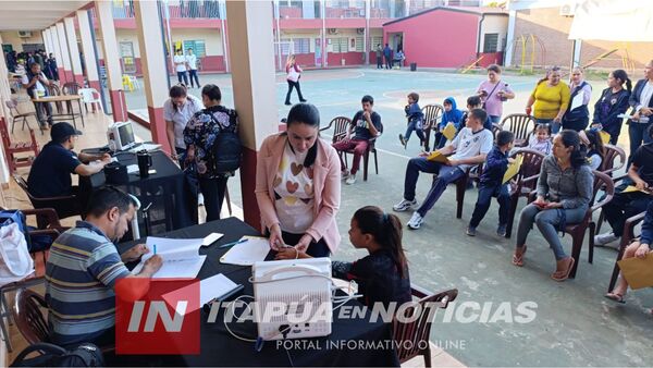 EXITOSA JORNADA DE “ESCUELA CON SALUD” EN CAMBYRETÁ