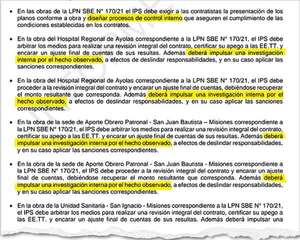 CGR culpa a funcionarios del IPS por deficiencias en obras de hospitales - Política - ABC Color