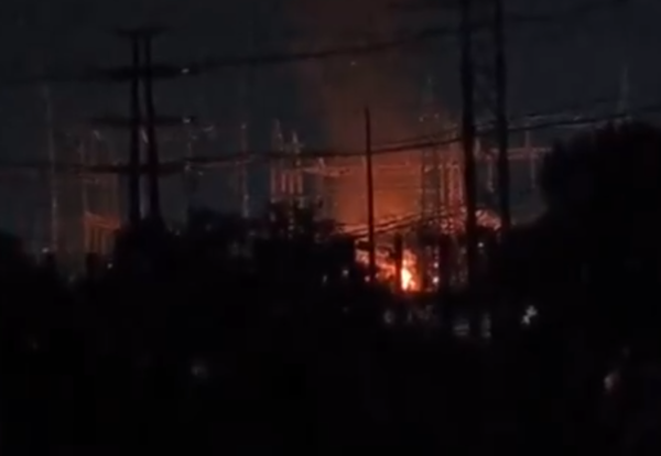 Incendio en subestación de Administración Nacional de Electricidad dejó cortes de energía en San Lorenzo » San Lorenzo PY