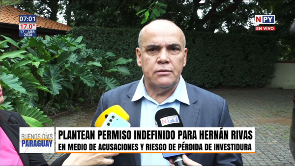 Hernán Rivas solicita permiso en el Senado en medio de investigación y posible pérdida de investidura