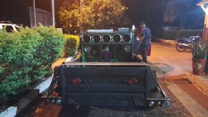 Milico bochinchero fue detenido: Estaba ka'ure y escuchaba música a todo volumen