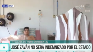 Estado rechaza indemnización a José Zaván