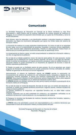 Alertan sobre habilitación “desregulada” de carreras de Medicina y advierten riesgos para la salud pública - El Trueno