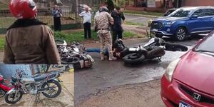 PERSECUCIÓN POLICIAL TERMINA CON INCAUTACIÓN DE MOTOCICLETA EN ENCARNACIÓN