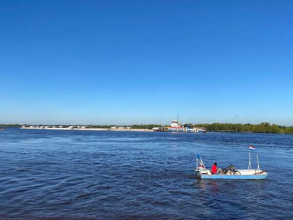 El río Paraguay aumenta en varias localidades del país  - Nacionales - ABC Color