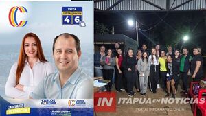 CLAUDIA ARÉVALOS INTENSIFICA RECORRIDOS RUMBO A LA JUNTA MUNICIPAL