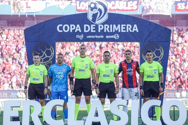 Juan Gabriel Benítez será el juez del Superclásico Olimpia vs. Cerro Porteño - ADN Digital