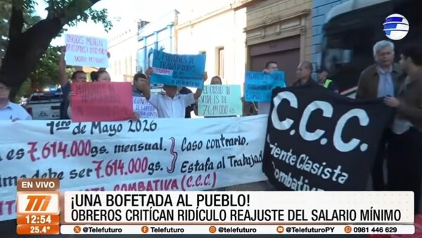 Gremios tildan de “ridículo” el reajuste salarial