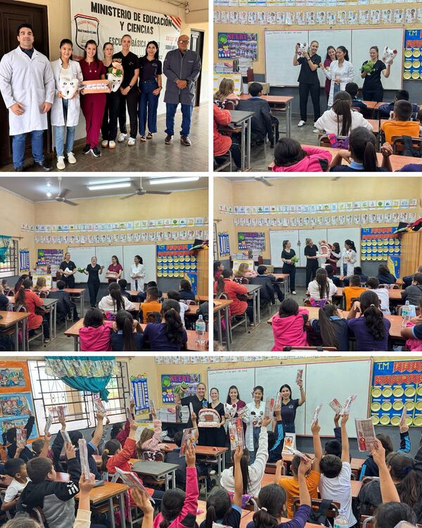 Jornada de salud bucal y alimentación saludable benefició a estudiantes en Cuatro Potrero