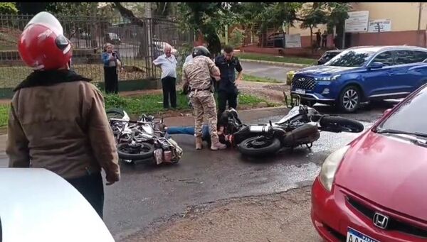 Huyó en contramano y terminó interceptado tras persecución policial en Encarnación