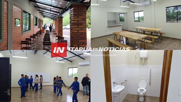 HABILITAN NUEVA COCINA COMEDOR Y AULA EN SAN JUAN DEL PARANÁ