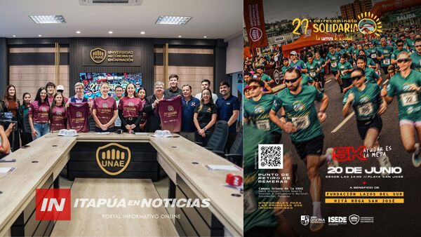 LANZAN LA 27ª CORRECAMINATA SOLIDARIA EN ENCARNACIÓN