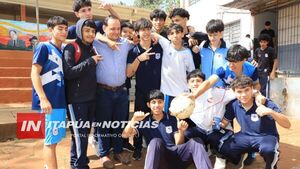 SEBASTIÁN REMESOWSKI IMPULSA RECUPERACIÓN DE POLIDEPORTIVO ESCOLAR EN ENCARNACIÓN