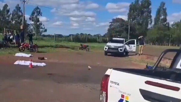 Una mujer, su hijo de 2 años y su hermano adolescente mueren en un triple choque en Caaguazú