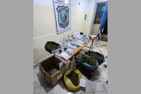 Fiscalía incautó casi nueve kilos de marihuana genética durante operativo en Lambaré