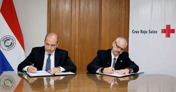 La Nación / Nuevo acuerdo con la Cruz Roja Suiza impulsa cooperación en salud y gestión de riesgos en Paraguay