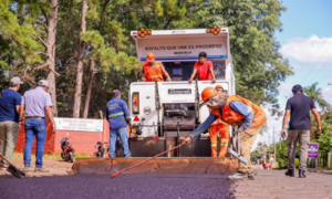 Planta asfáltica móvil comienza a incursionar en la ciudad de Caaguazú - OviedoPress