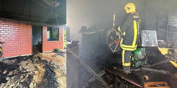 INCENDIO AFECTA UNA VIVIENDA DE OBLIGADO