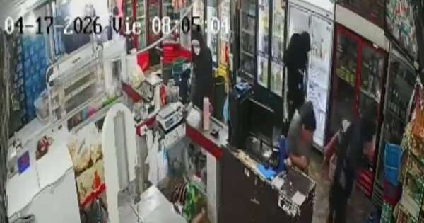 La Nación / Detienen a cuatro hombres y una mujer tras violentos asaltos a minimercados