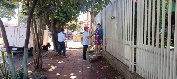 Florentín intensifica campaña con recorridos barriales en Encarnación