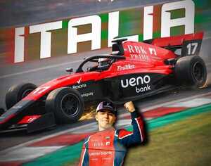 Debut soñado: Mateo Valente conquista la pole en su primera clasificación en la F3 Italiana