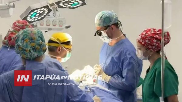 COOPERACIÓN INTERNACIONAL IMPULSA CIRUGÍAS RECONSTRUCTIVAS EN ITAPÚA