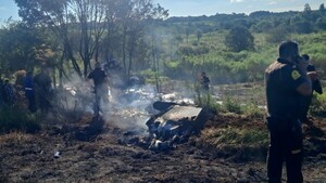 Vecinos reportan caída de una avioneta en Minga Guazú