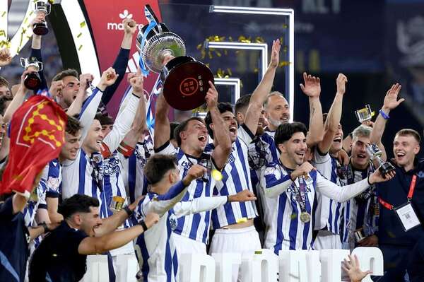 La Real Sociedad gana la Copa del Rey en los penales frente al Atlético - Fútbol Internacional - ABC Color