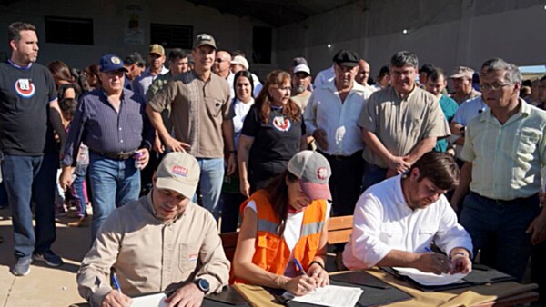 Entregan predio para futura planta solar en Boquerón